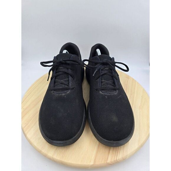 Kizik Madrid Eco Knit Casual Running Sneakers Men\'s Size 12W Triple Black main image 6
